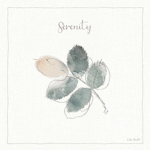 A Woodland Walk XVIII Gold Ornate Wood Framed Art Print with Double Matting by Audit, Lisa