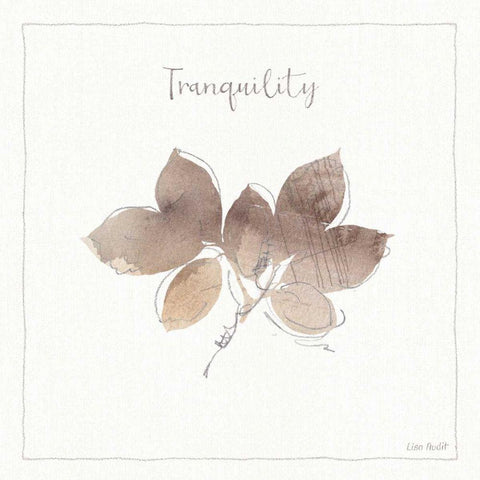 A Woodland Walk XIX Black Modern Wood Framed Art Print with Double Matting by Audit, Lisa