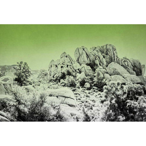 Ombre Adventure V Black Modern Wood Framed Art Print with Double Matting by Urquhart, Elizabeth