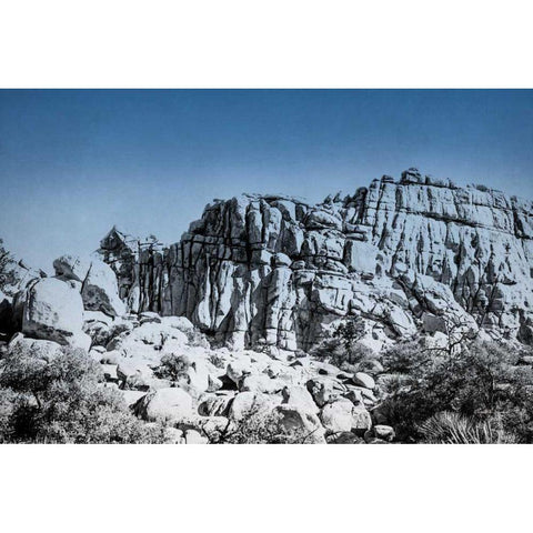 Ombre Adventure VI Black Modern Wood Framed Art Print by Urquhart, Elizabeth