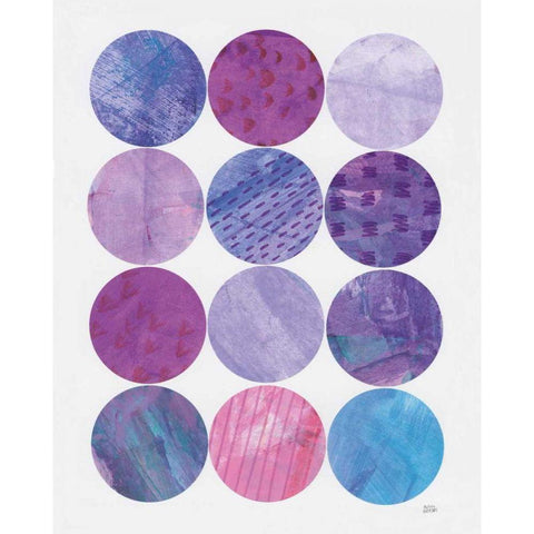 Kitchen Garden Dots II Gold Ornate Wood Framed Art Print with Double Matting by Averinos, Melissa