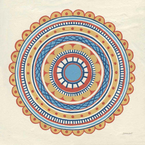 Solara IV White Modern Wood Framed Art Print by Lovell, Kathrine