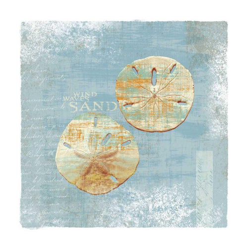 Wind Waves - Wag Black Modern Wood Framed Art Print with Double Matting by Wild Apple Portfolio