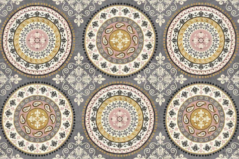 Romance in Paris III White Modern Wood Framed Art Print with Double Matting by Charron, Veronique