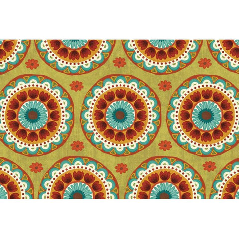 Flourish VI White Modern Wood Framed Art Print by Charron, Veronique