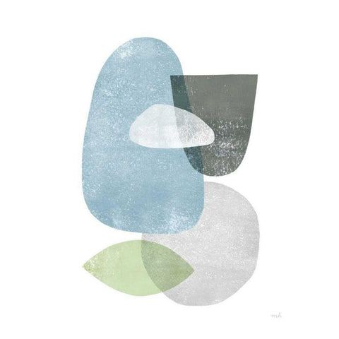 Whispers IV Black Modern Wood Framed Art Print by Hershey, Moira