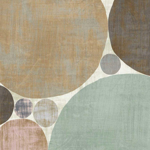 Circulation I v2 Hygge Black Modern Wood Framed Art Print with Double Matting by Mullan, Michael