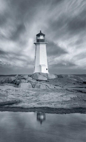 By the Sea I no Border Black Ornate Wood Framed Art Print with Double Matting by Audit, Lisa