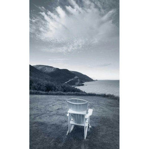 By the Sea IV no Border White Modern Wood Framed Art Print by Audit, Lisa
