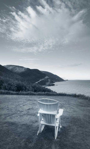 By the Sea IV no Border Black Ornate Wood Framed Art Print with Double Matting by Audit, Lisa