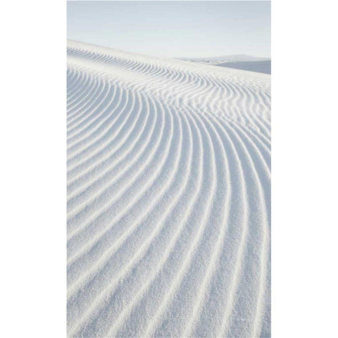 White Sands I no Border Black Modern Wood Framed Art Print with Double Matting by Audit, Lisa