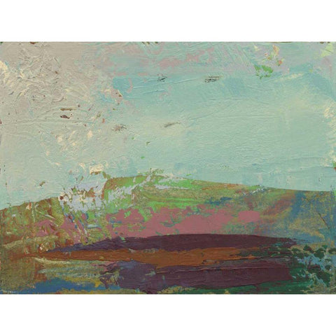 Ceide Study XV Gold Ornate Wood Framed Art Print with Double Matting by Dowling, Grainne