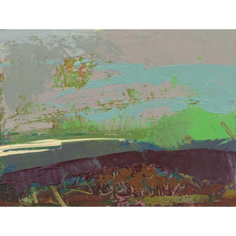 Ceide Study XVI White Modern Wood Framed Art Print by Dowling, Grainne