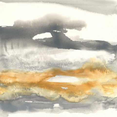 Any Direction II Gold Ornate Wood Framed Art Print with Double Matting by Paschke, Chris