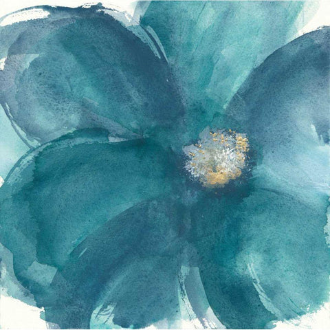 Bloom Beauty I White Modern Wood Framed Art Print by Paschke, Chris