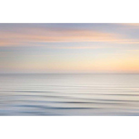 On the Horizon I no Border White Modern Wood Framed Art Print by Audit, Lisa