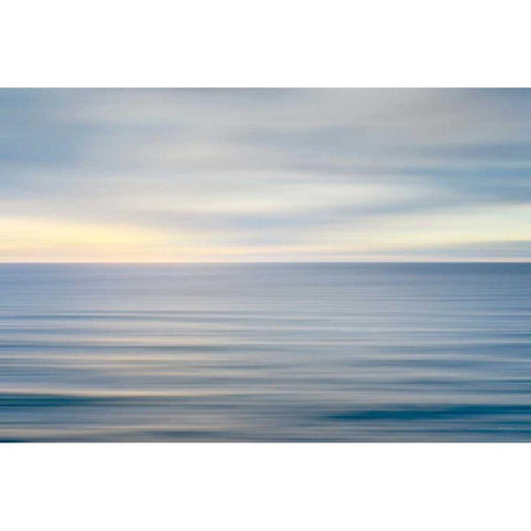 On the Horizon II no Border Black Modern Wood Framed Art Print with Double Matting by Audit, Lisa