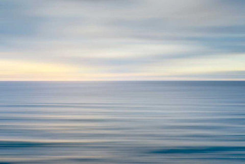 On the Horizon II no Border Black Ornate Wood Framed Art Print with Double Matting by Audit, Lisa