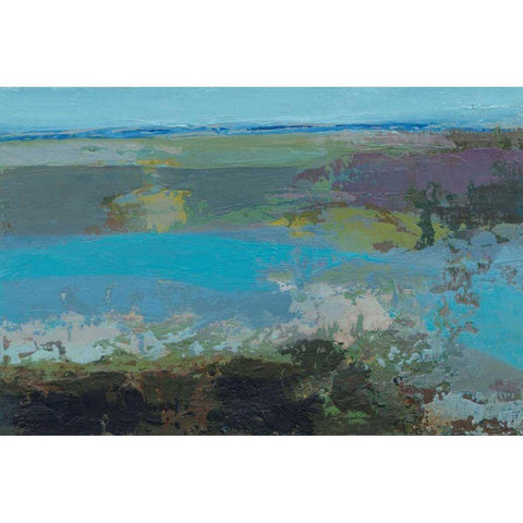Killala Bay IV Gold Ornate Wood Framed Art Print with Double Matting by Dowling, Grainne