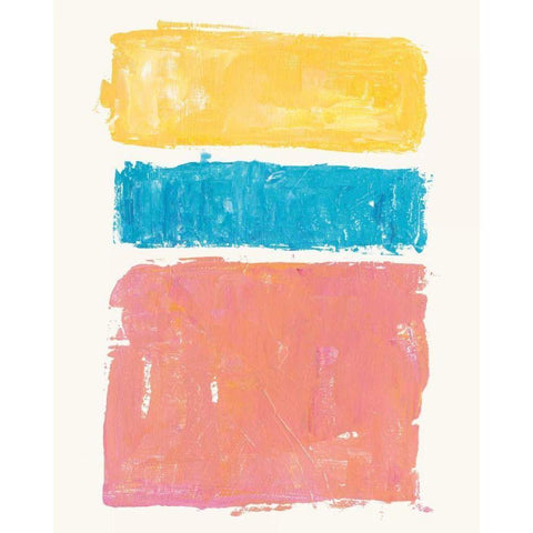 Vacation II White Modern Wood Framed Art Print by Adams, Sarah