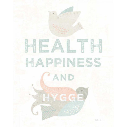 Cozy Hygge II Dark Black Modern Wood Framed Art Print by Schlabach, Sue