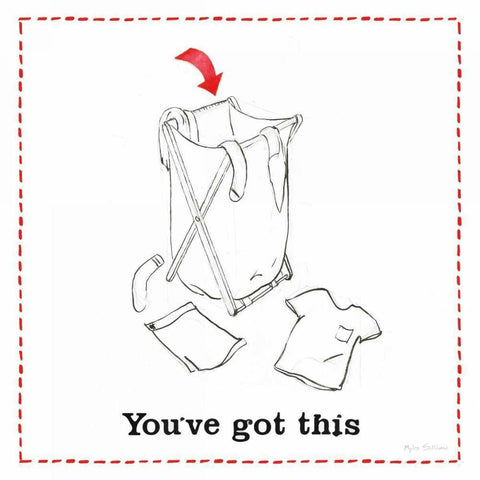 Home Improvement II White Modern Wood Framed Art Print with Double Matting by Sullivan, Myles