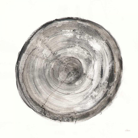 Counting the Years V Black Modern Wood Framed Art Print with Double Matting by Hristova, Albena