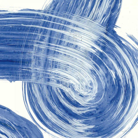 Swirl IV White Modern Wood Framed Art Print by Rhue, Piper