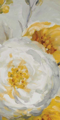 Sunshine XV White Modern Wood Framed Art Print with Double Matting by Audit, Lisa