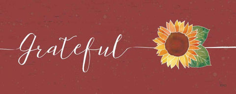 Underlined Fall IV Color White Modern Wood Framed Art Print with Double Matting by Charron, Veronique