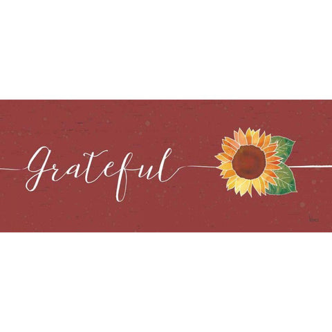 Underlined Fall IV Color Black Modern Wood Framed Art Print with Double Matting by Charron, Veronique