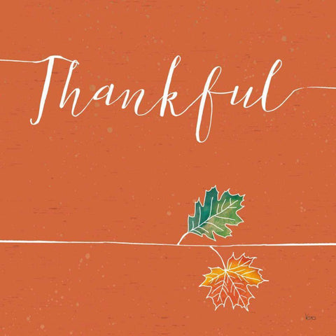 Underlined Fall VII Color Black Modern Wood Framed Art Print with Double Matting by Charron, Veronique