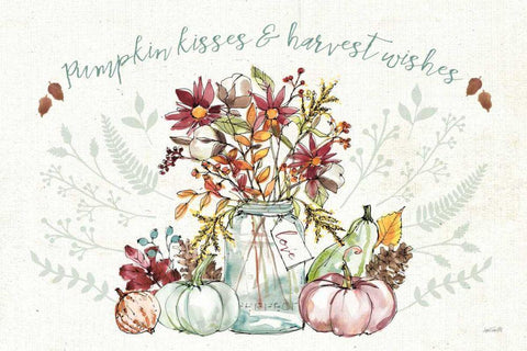 Festive Foliage I White Modern Wood Framed Art Print with Double Matting by Tavoletti, Anne