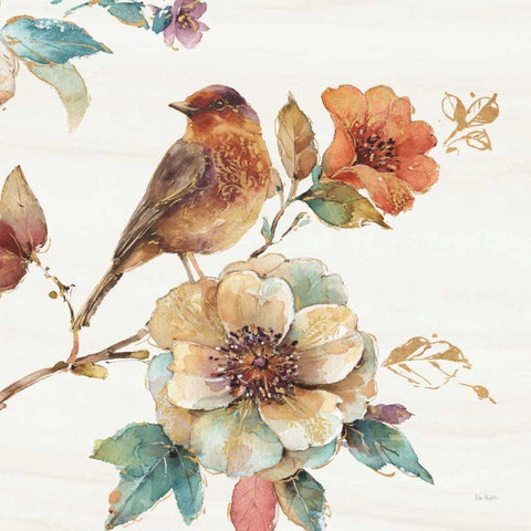 Spiced Nature II Soft White Gold Ornate Wood Framed Art Print with Double Matting by Audit, Lisa
