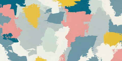 Happy III Black Ornate Wood Framed Art Print with Double Matting by Hershey, Moira