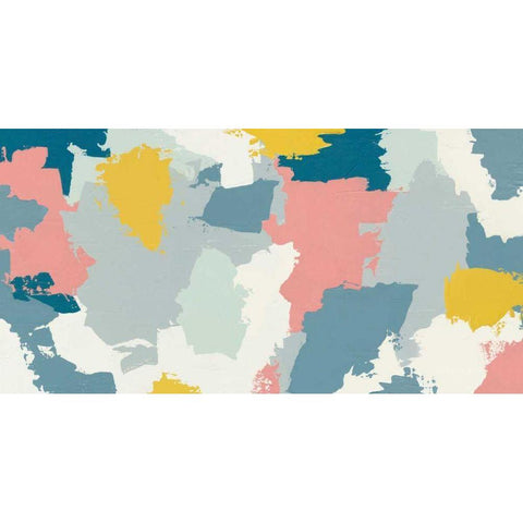 Happy III Gold Ornate Wood Framed Art Print with Double Matting by Hershey, Moira