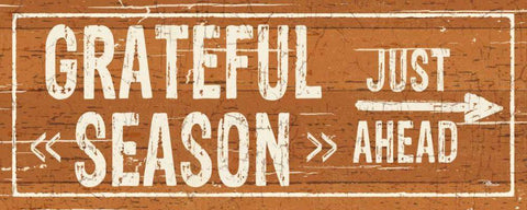 Harvest Signs III Black Ornate Wood Framed Art Print with Double Matting by Pela Studio