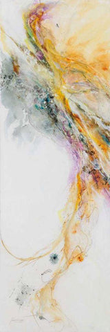 Adrift I White Modern Wood Framed Art Print with Double Matting by Griggs, Jan