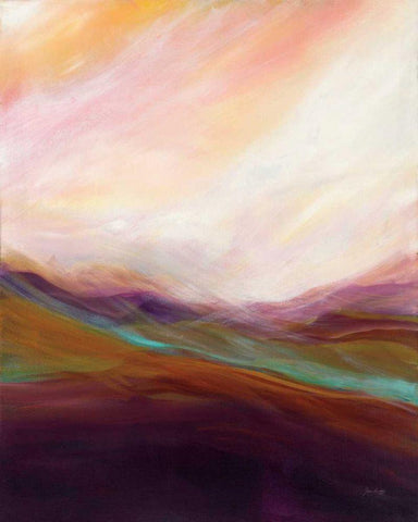 The Dunes White Modern Wood Framed Art Print with Double Matting by Griggs, Jan