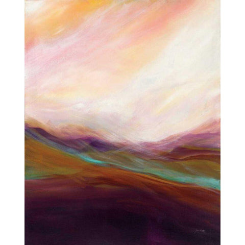 The Dunes Black Modern Wood Framed Art Print with Double Matting by Griggs, Jan