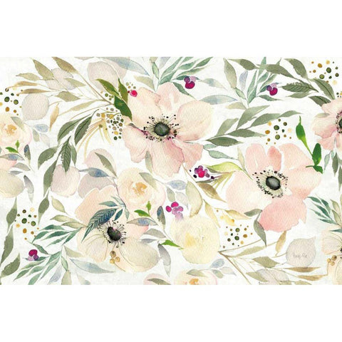 The Joy of White White Modern Wood Framed Art Print by Rice, Kristy