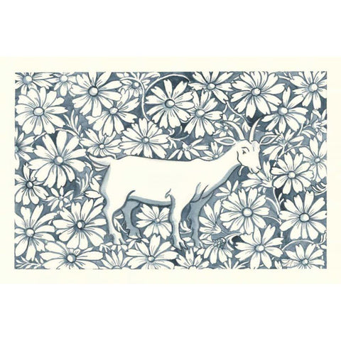 Farm Life III Black Modern Wood Framed Art Print by Thomas, Miranda