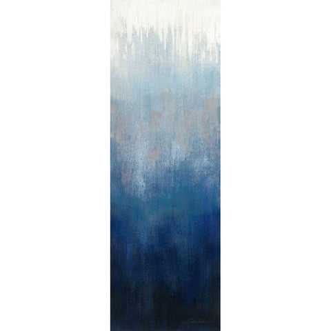 Silver Wave I White Modern Wood Framed Art Print by Vassileva, Silvia