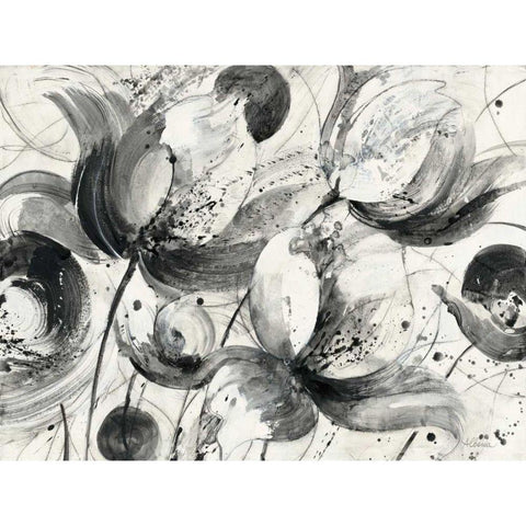 Bold I Gold Ornate Wood Framed Art Print with Double Matting by Hristova, Albena