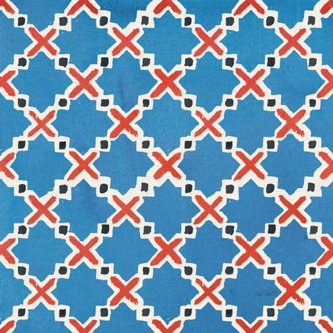 Coastal Catch Step 02B Gold Ornate Wood Framed Art Print with Double Matting by Tavoletti, Anne