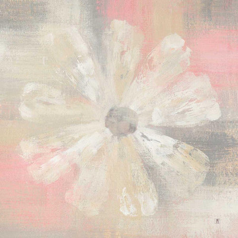 Nimbus Bloom I Black Ornate Wood Framed Art Print with Double Matting by Studio Mousseau
