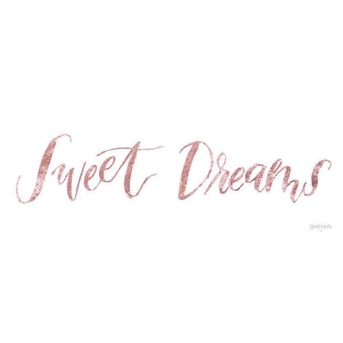 Sweet Baby Girl II Pink Black Modern Wood Framed Art Print by Jackson, Jenaya
