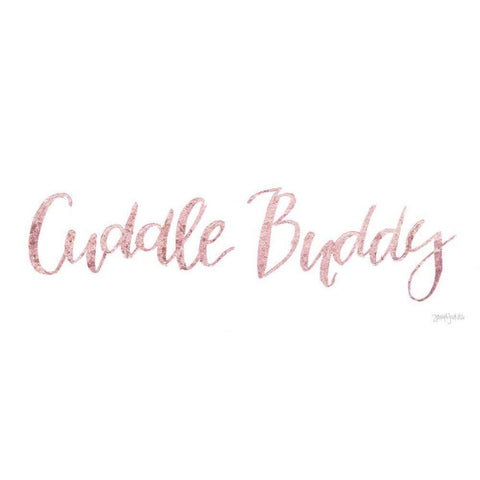 Sweet Baby Girl VI Pink Black Modern Wood Framed Art Print by Jackson, Jenaya