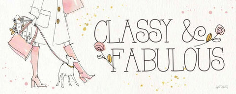 Fashion Feet IX White Modern Wood Framed Art Print with Double Matting by Tavoletti, Anne