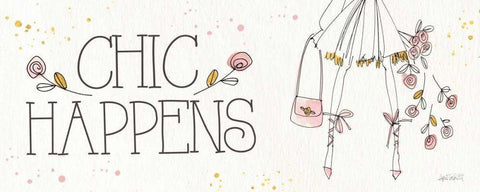 Fashion Feet XII White Modern Wood Framed Art Print with Double Matting by Tavoletti, Anne